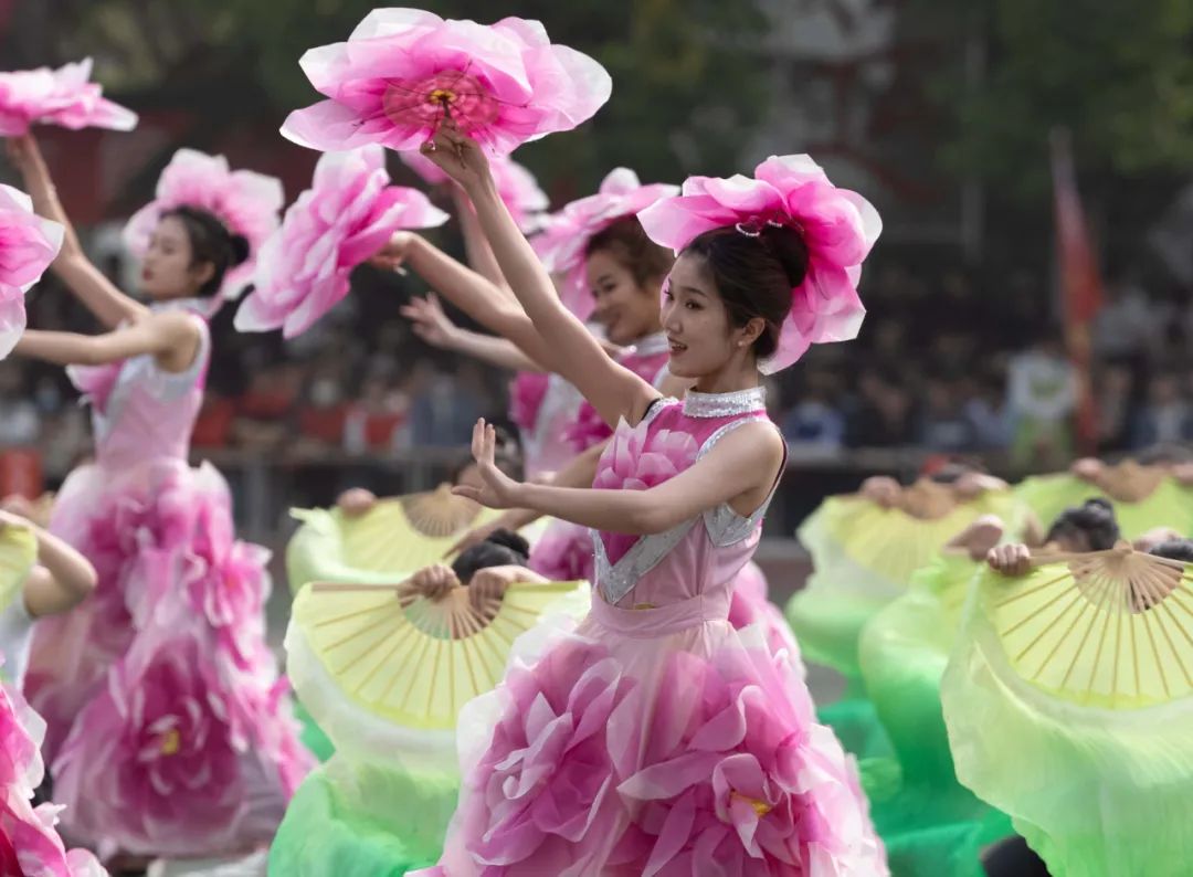 黄河科技学院运动会体育系,黄河科技学院运动会开幕式