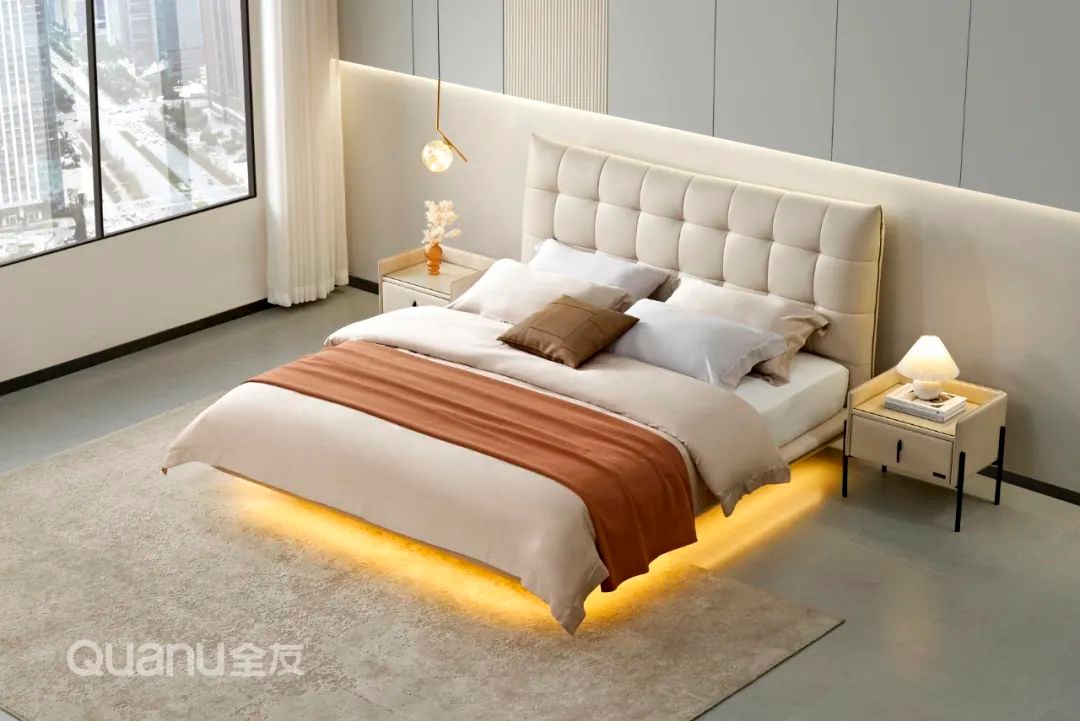 全友家居推荐床,全友家居推荐实木床