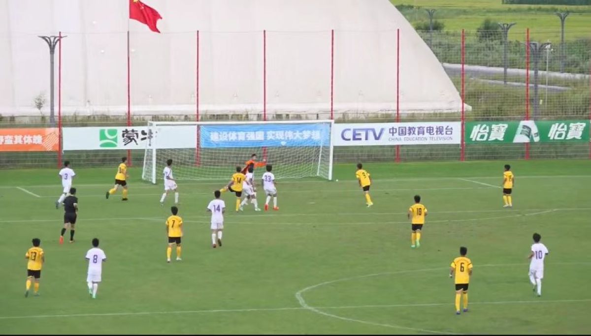 一批足球小将,中国青少年足球联赛决赛足球小将