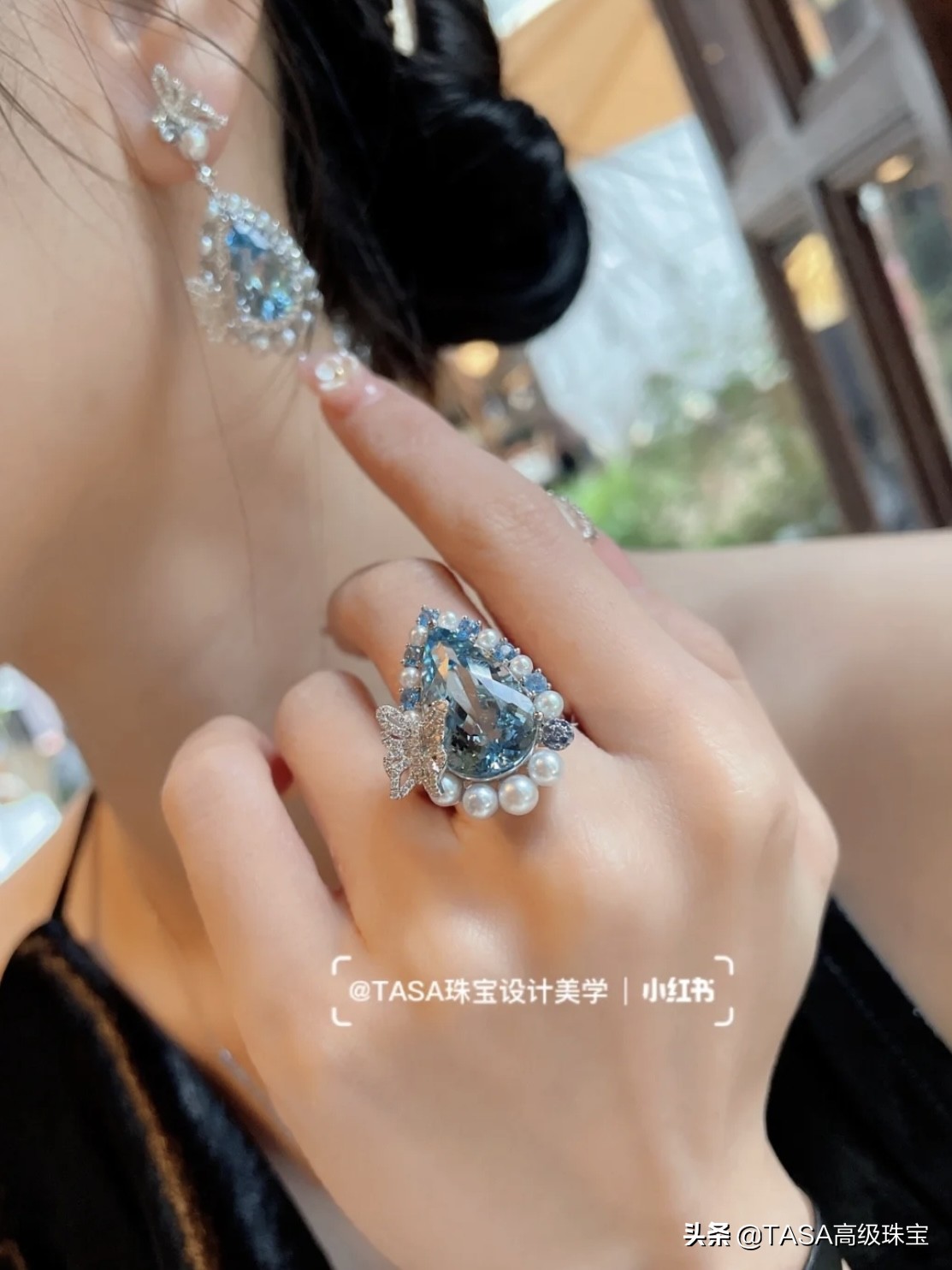 白海蓝宝裸石怎么选,治愈系列宝石