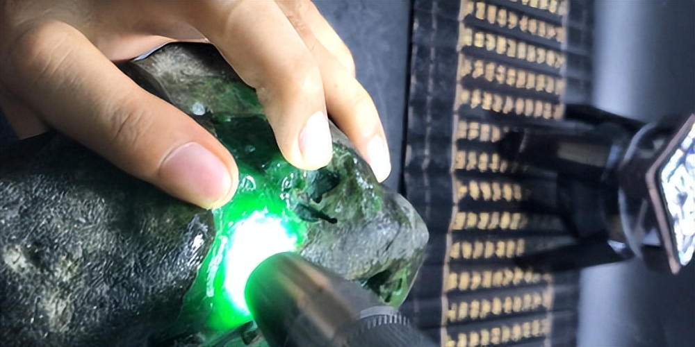 百万天价翡翠原石,天价翡翠鉴宝