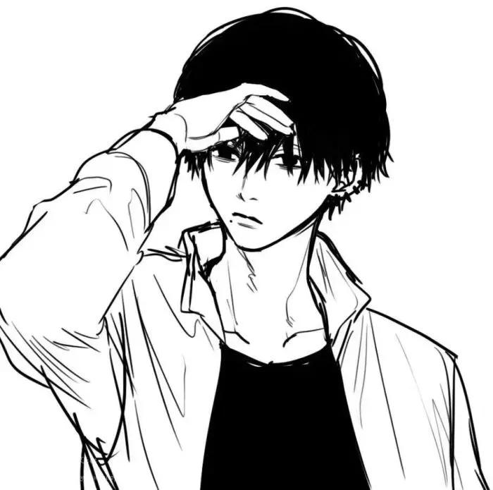 帅气动漫男头像情头,帅气动漫男头像可爱情头