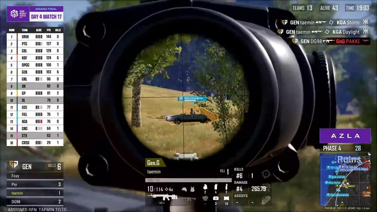 PWS决赛：DNW五场三鸡逆转夺冠！Pio40杀获击杀王助GEN第五