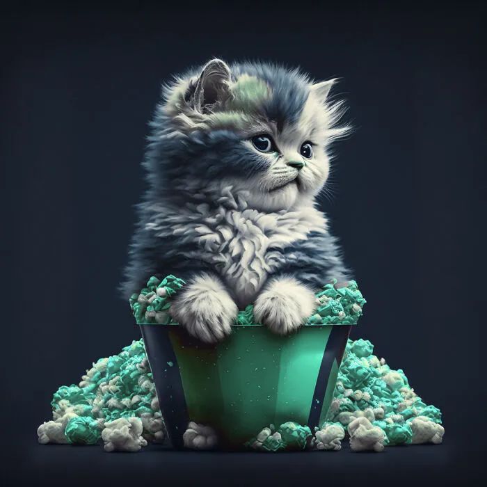 ai绘画汤姆猫,ai绘画猫咪拟人教程