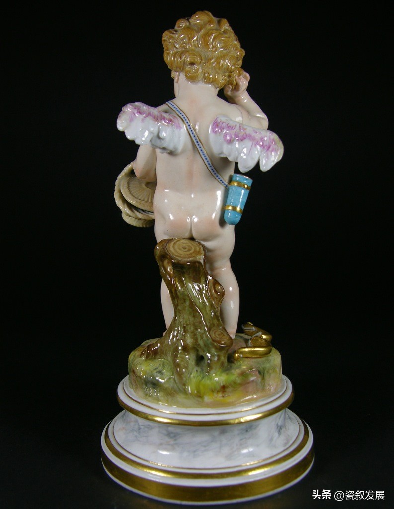 欧洲瓷器之祖-梅森Meissen制瓷厂-爱神丘比特“爱”主题瓷塑（2）