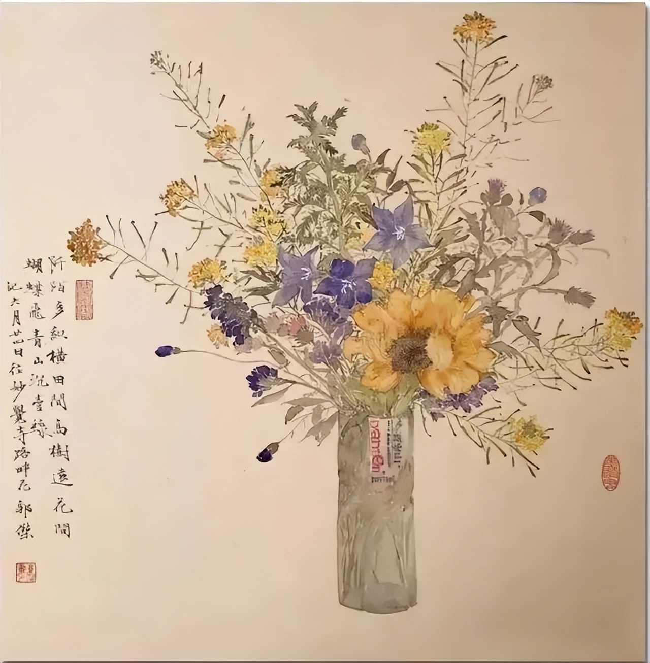 没骨花卉创作,没骨花卉是什么