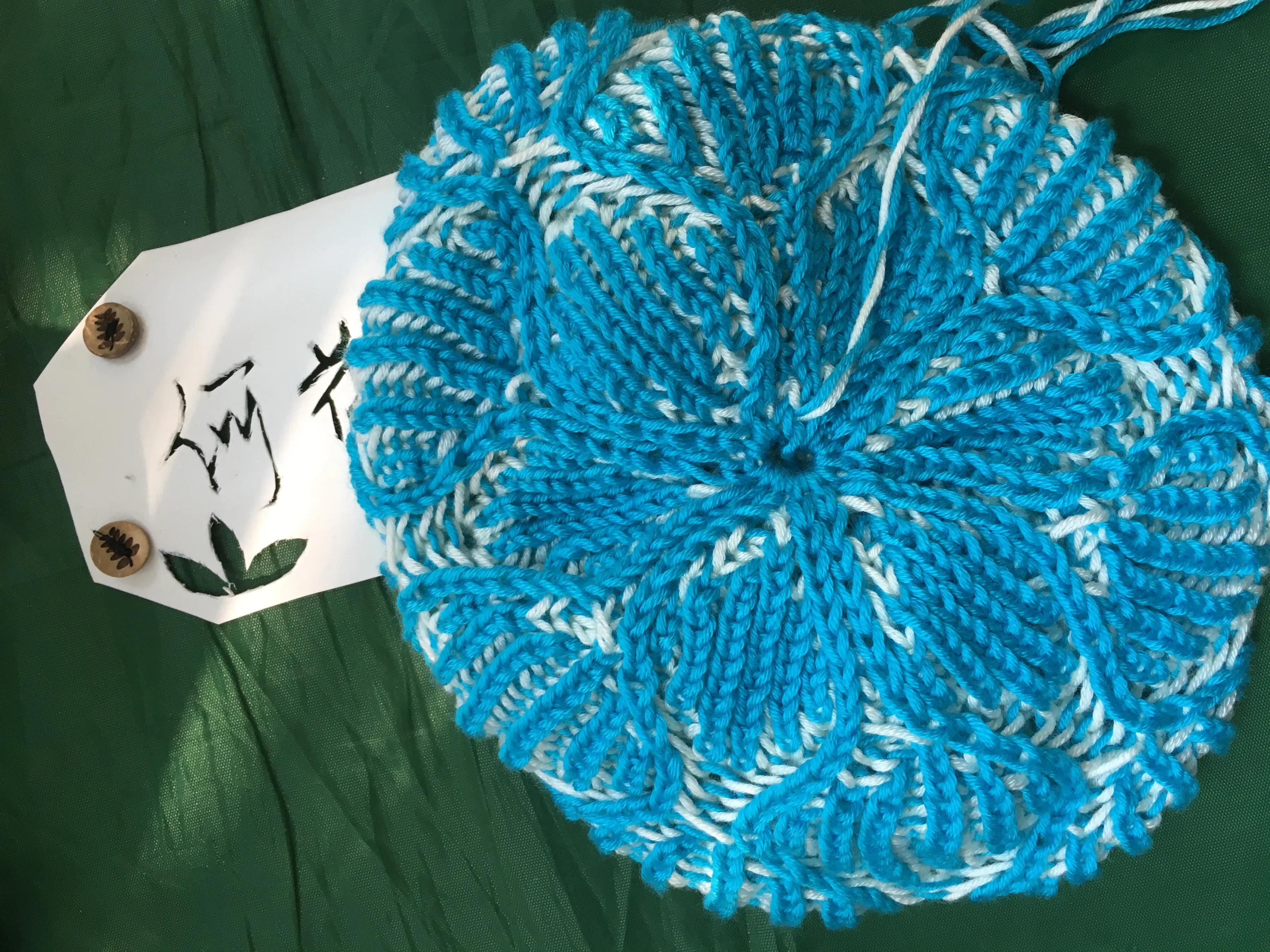 新款八字版灯笼花样,灯笼帽子编织教程大全视频