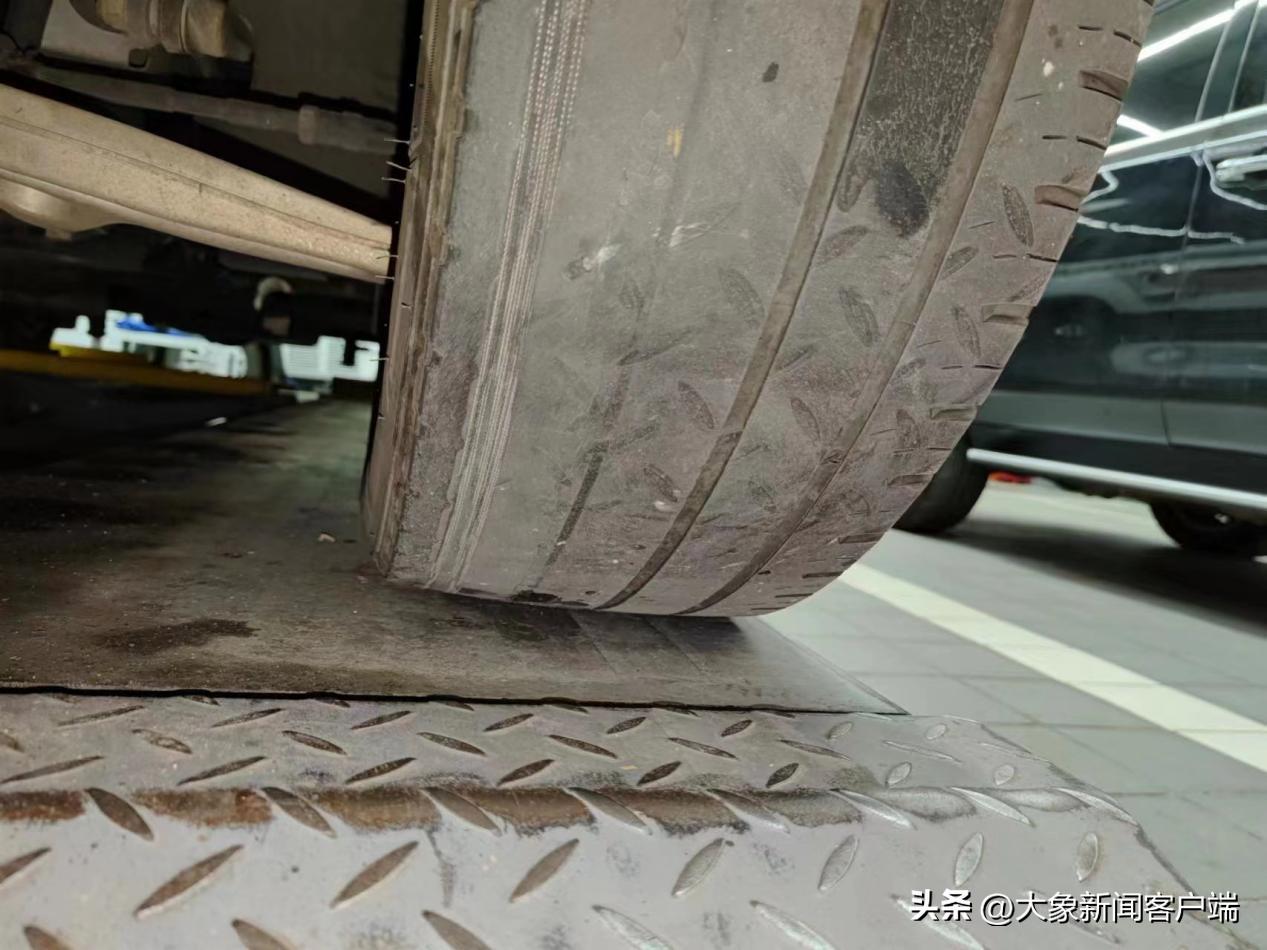 大象帮丨新买房车轮胎偏磨漏钢丝往返三省修车的烦心事解决了