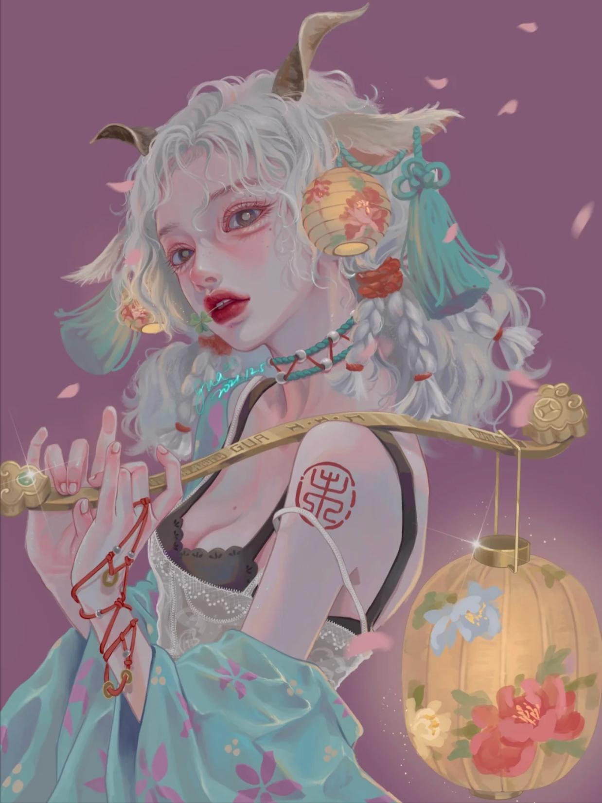 十二生肖萌萌拟人图片,十二生肖拟人化漫画兔子