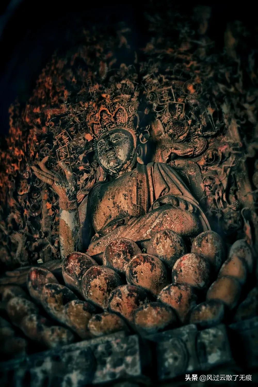 凡间妙手请得诸佛下尘界，西天妙法接引众生入佛国-平遥双林寺