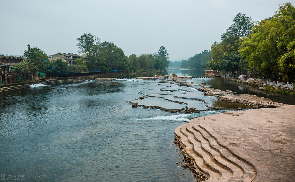 游玩景点平乐古镇,古村落平乐古镇