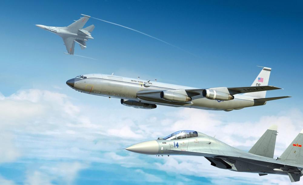 美加军舰过航台海解放军跟监警戒,美加军舰过航台海视频