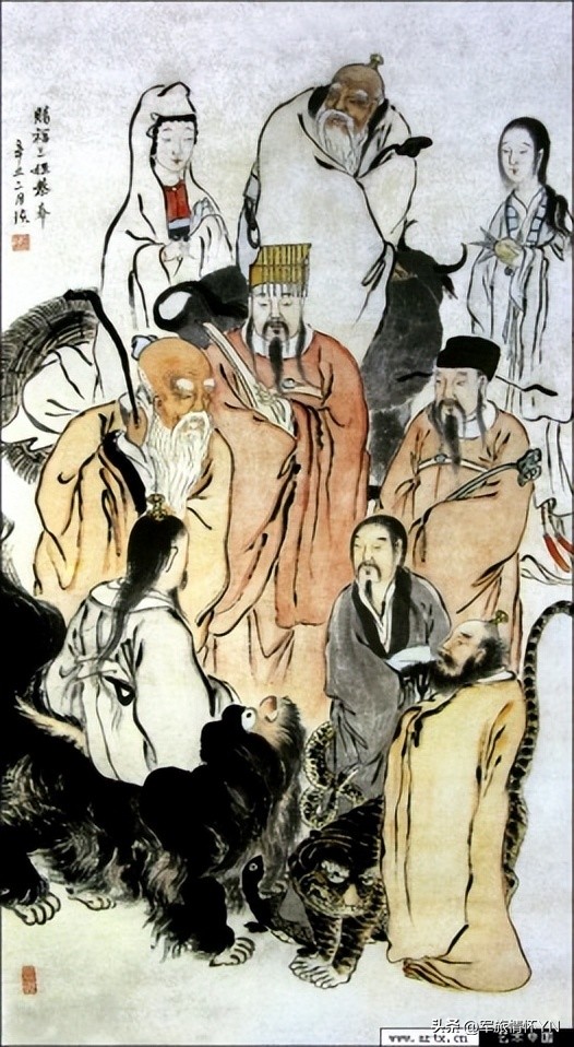 齐白石二流大师,对话大师齐白石