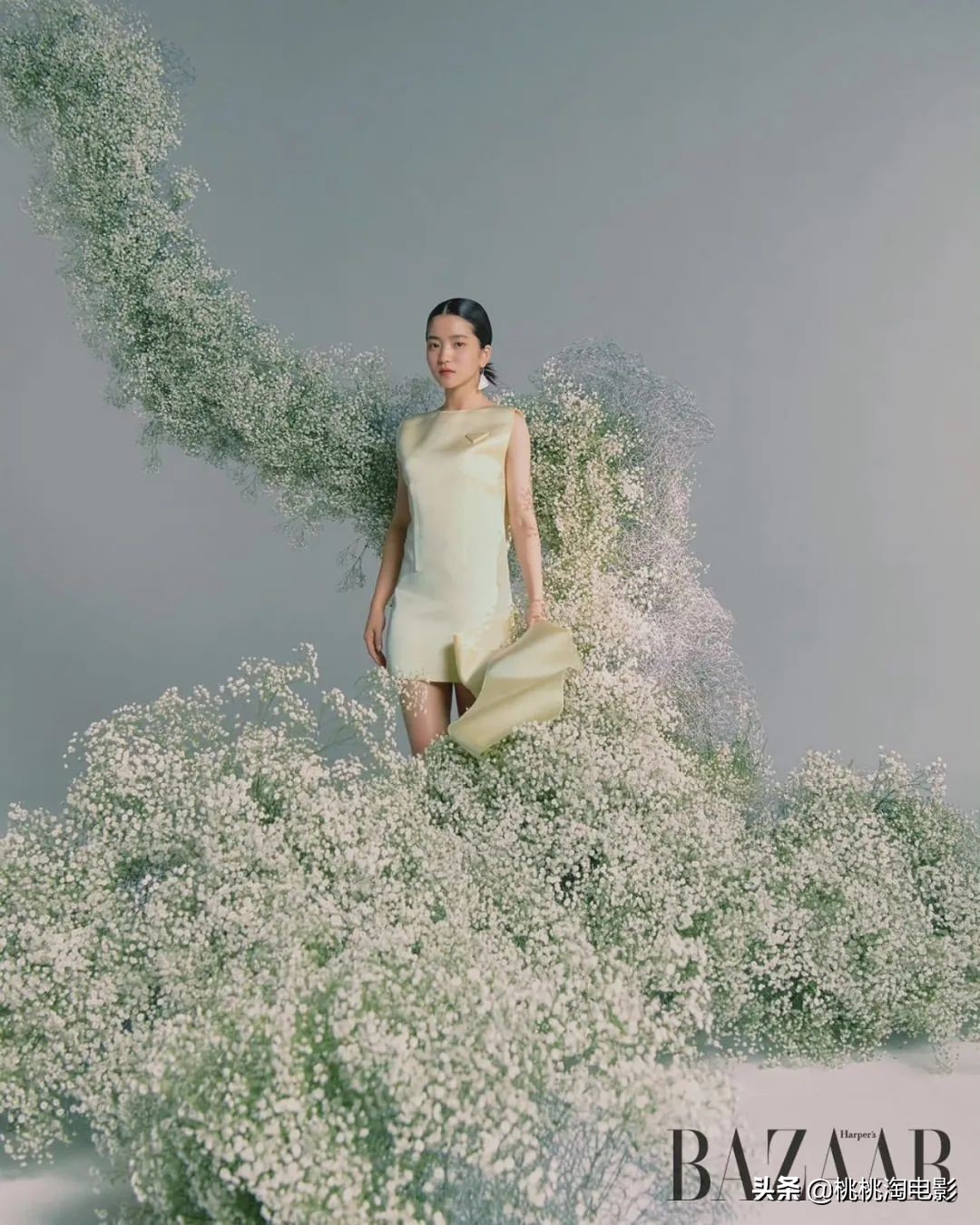 金泰梨短发惊艳瞬间,金泰梨春日写真