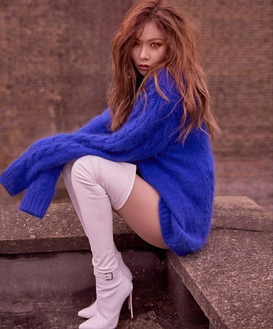 张贤胜和金泫雅写真,金泫雅puma写真