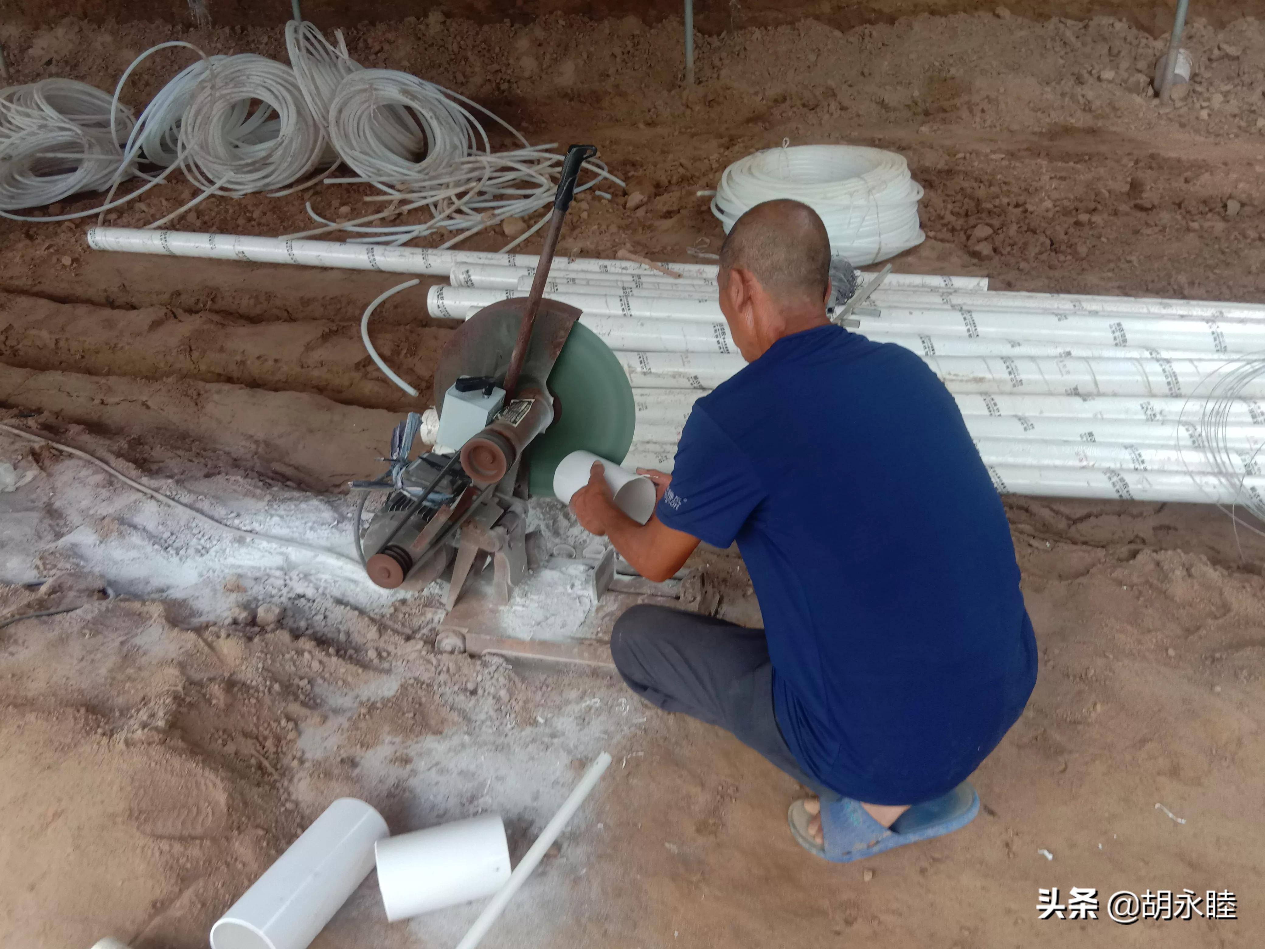 大棚采暖管道安装,大棚暖气管安装