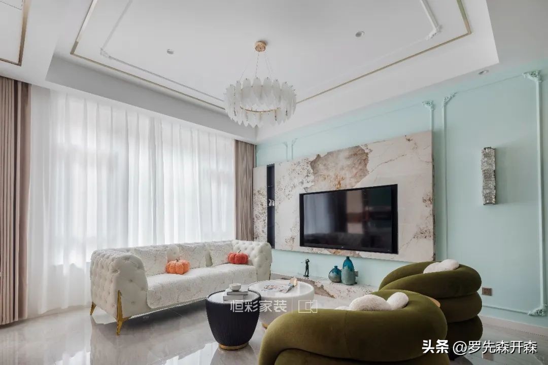 太好住了！汗蒸房、拳击馆统统搬回家，262㎡排屋法式轻奢混搭