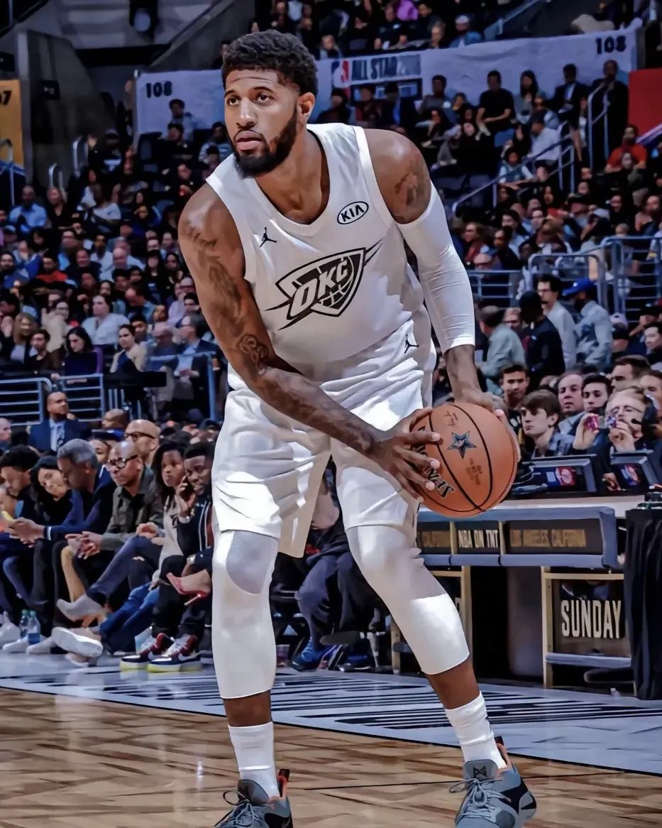 球星壁纸第190期保罗乔治,保罗乔治威少雷霆壁纸