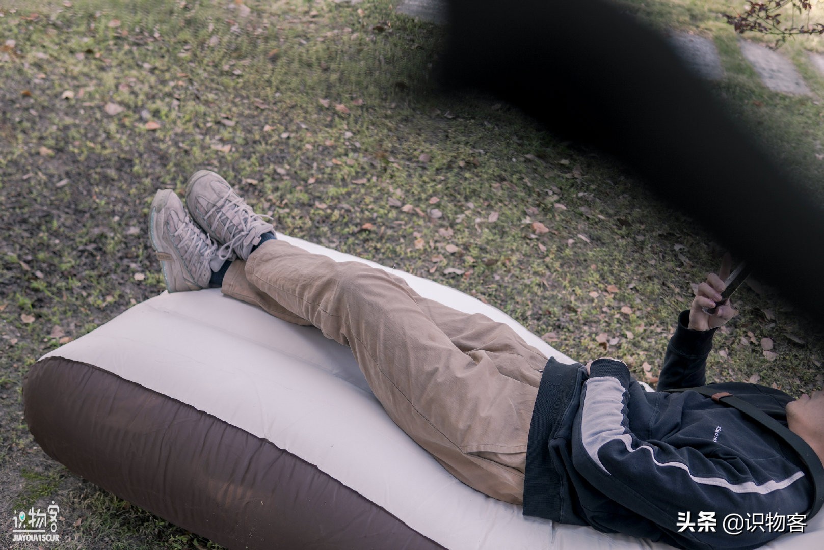 午休野营必备懒人充气床,露营午休神器