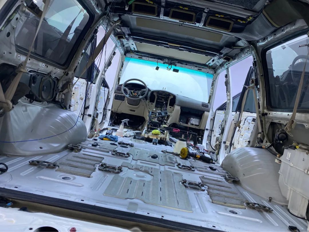 07款lc100翻新全过程,专门修复老车lc100