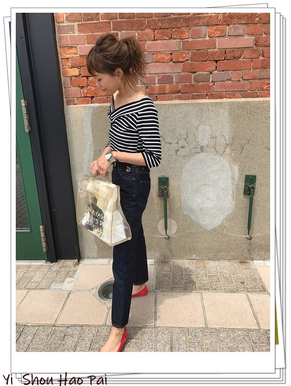 横条纹怎样穿显瘦,横条纹不显胖怎么穿