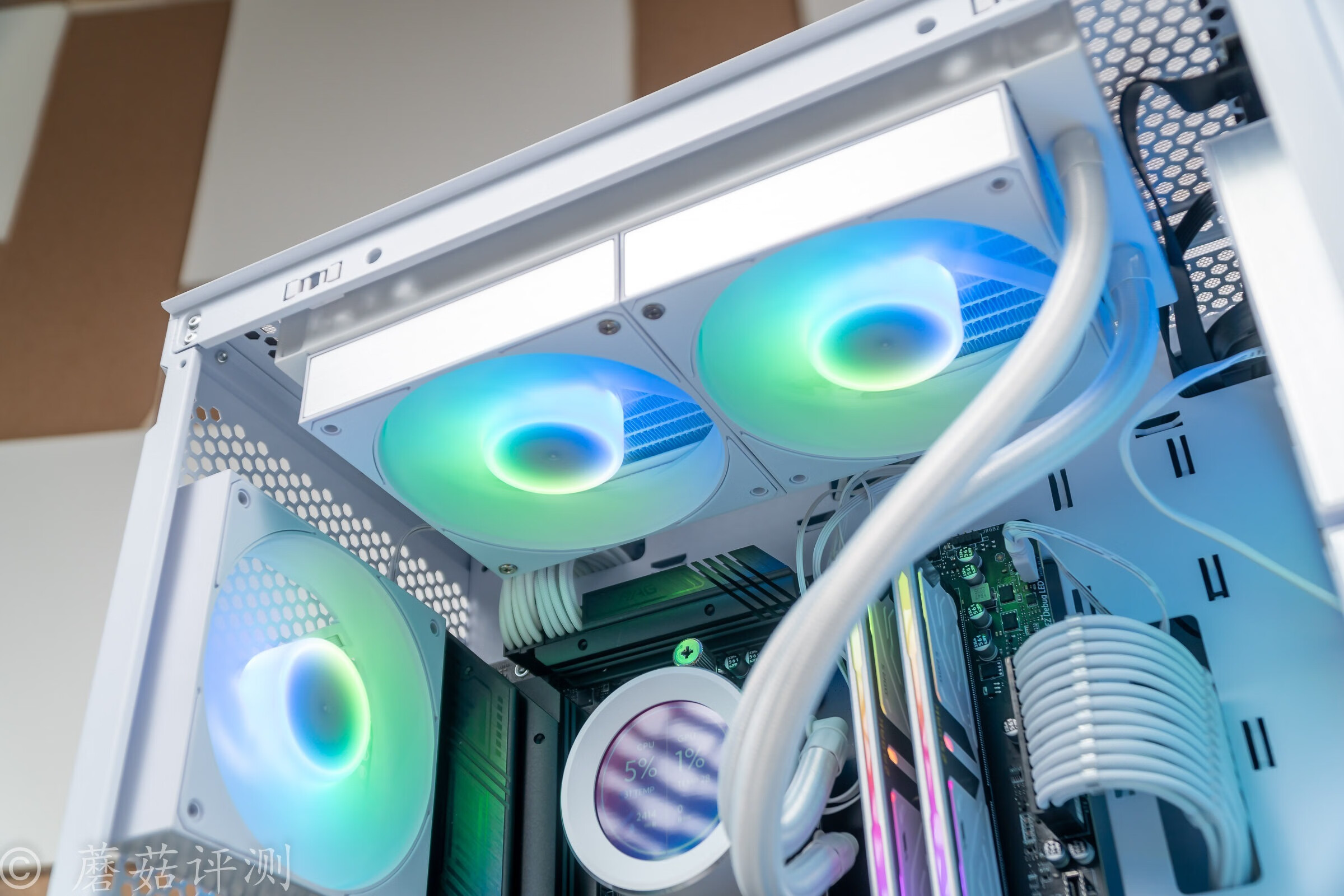 先马静音机箱散热测评,先马易大师进化版matx机箱