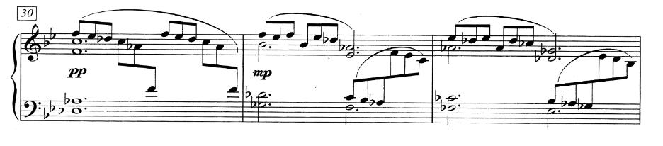 钢琴变奏曲的曲式结构,钢琴曲曲式结构分析