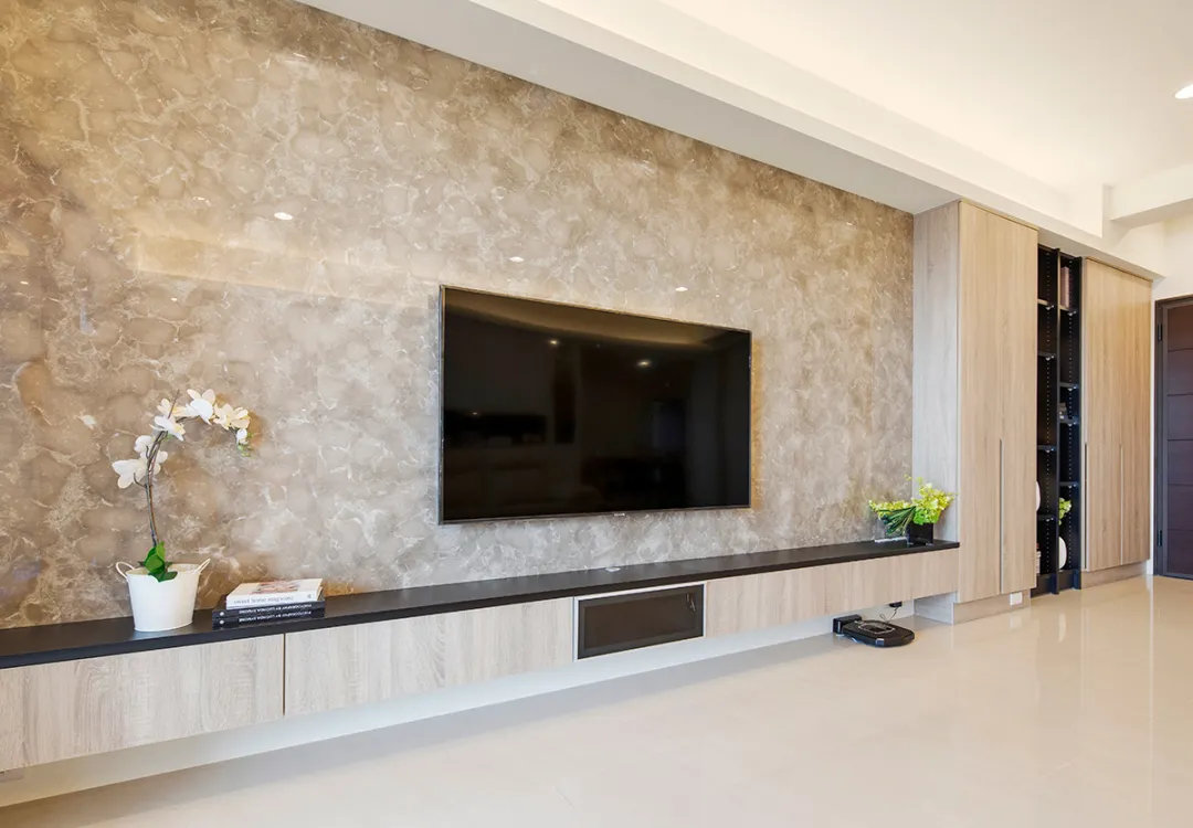 简单大气有设计感的电视柜,30款必看极简电视柜实景