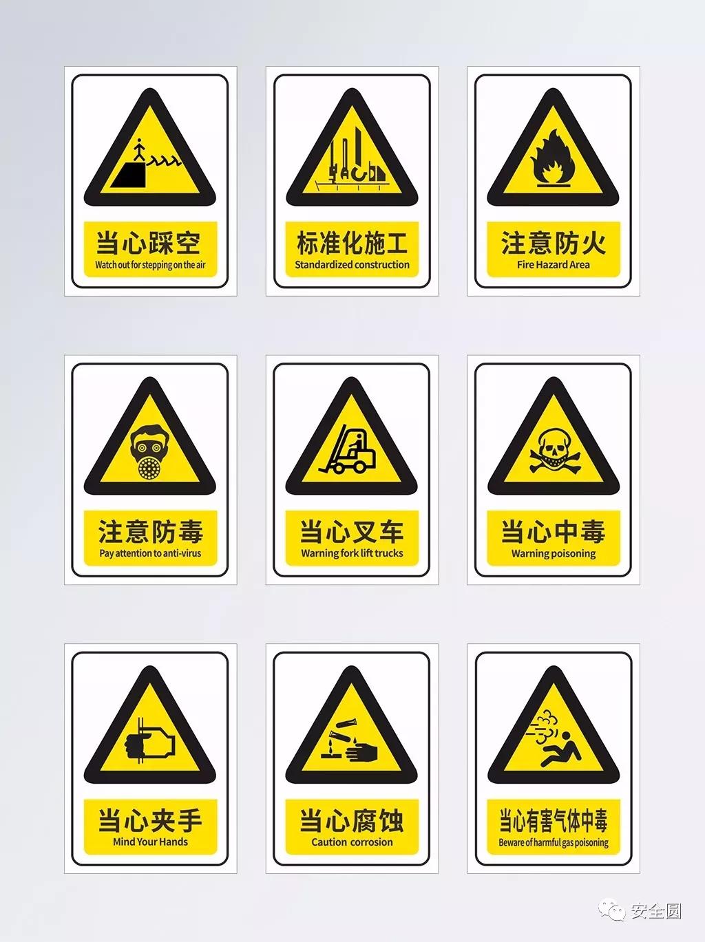工地安全标识牌尺寸国家标准,机械设备安全标识牌和操作规程