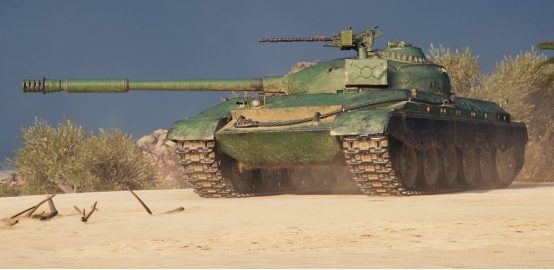 WZ113-II，《坦克世界》中的C系速射手