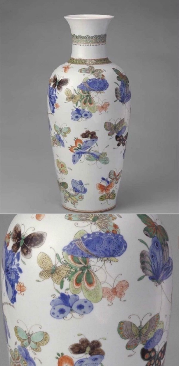 康熙民窑五彩瓷器松石绿釉特征,乾隆松石绿釉