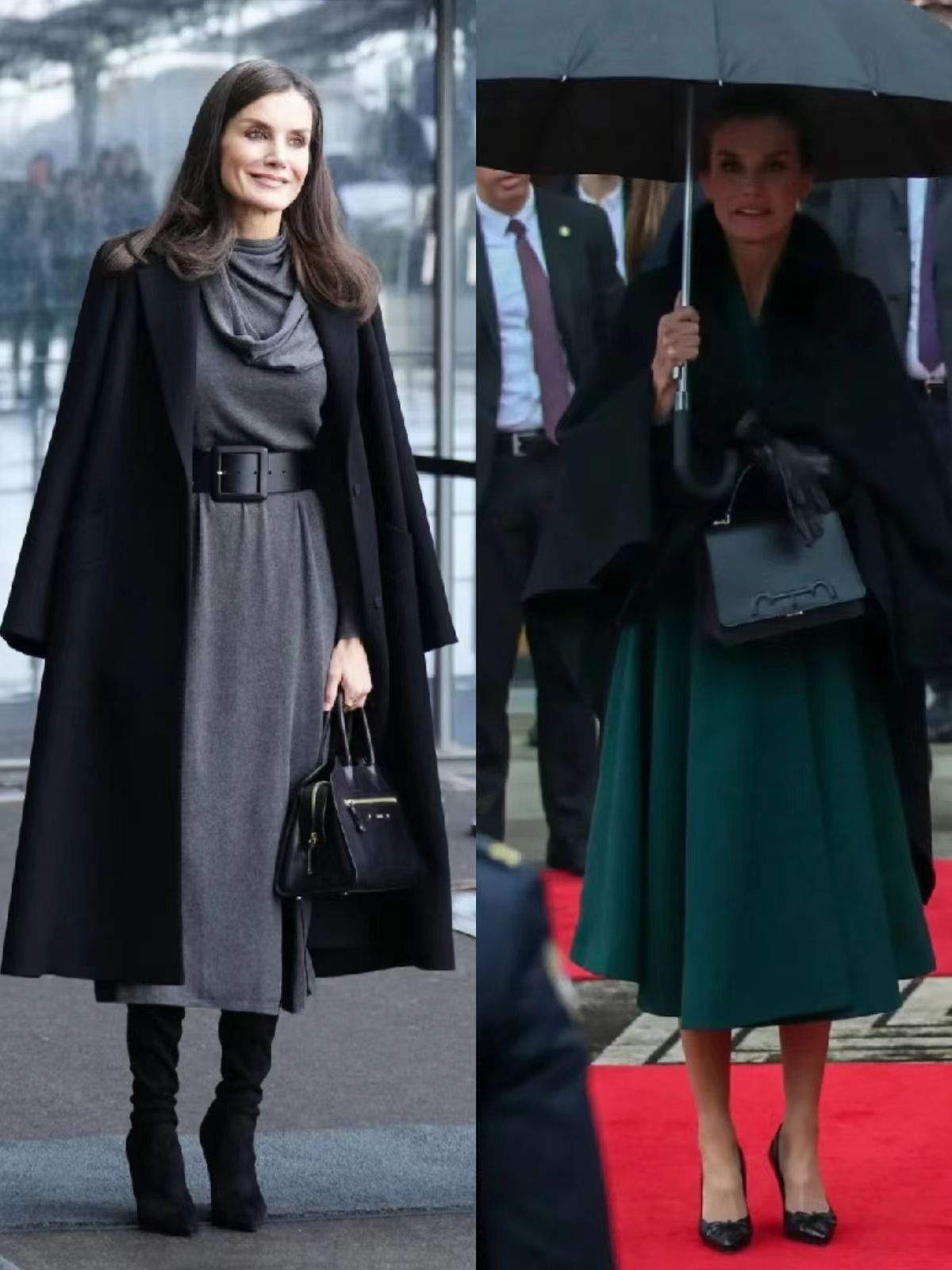 45岁西班牙王后穿什么衣服好看 (西班牙王后莱蒂齐亚大衣)