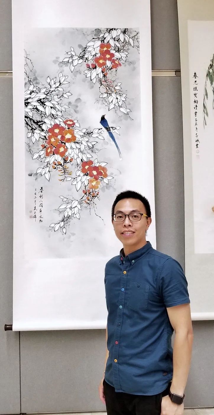 仁山智水山水画,仁山智水书法作品