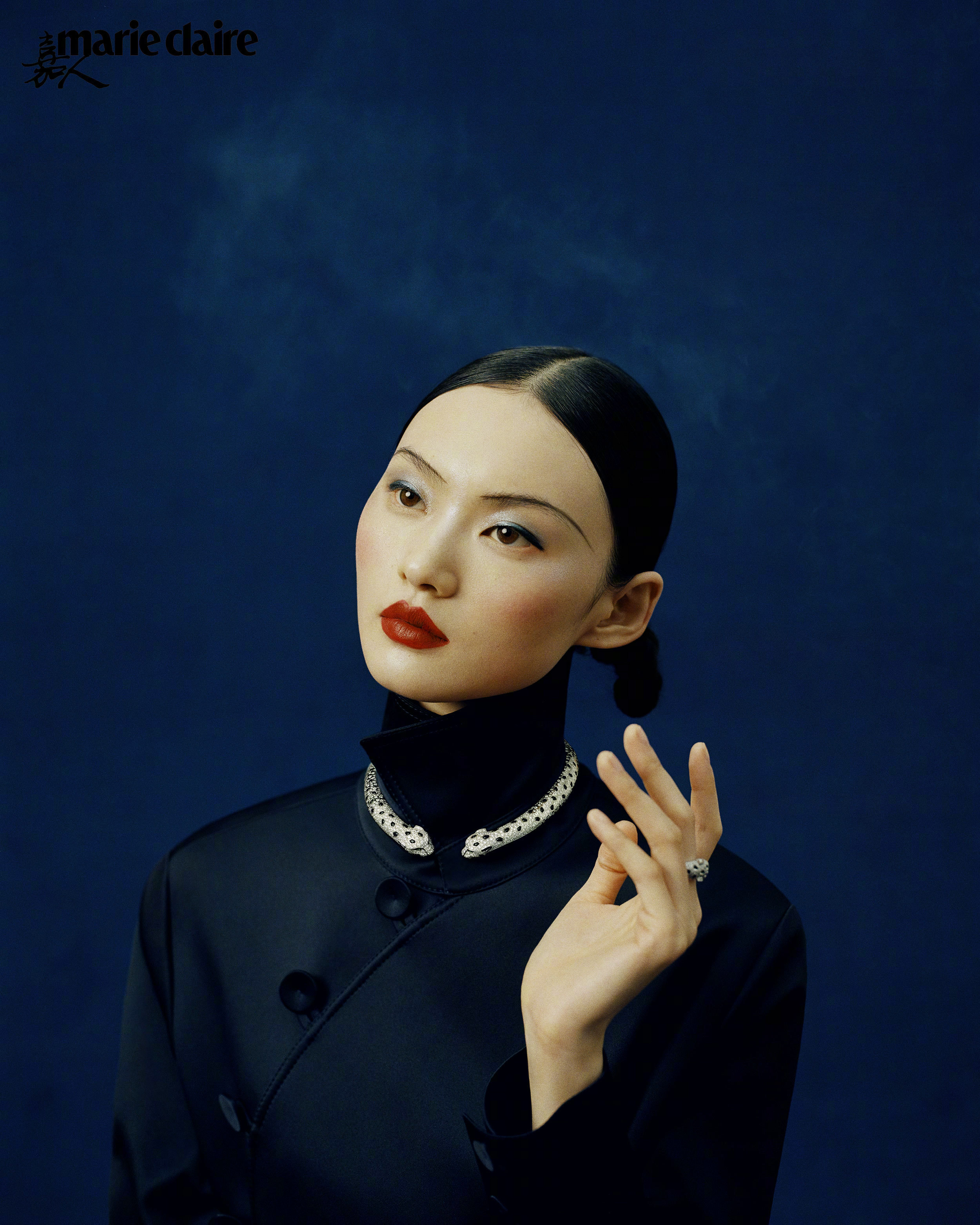 贺聪惊艳的时装,贺聪时尚芭莎