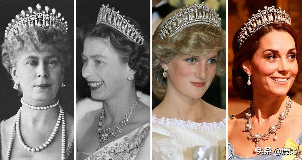戴安娜王妃珍珠珠宝,戴安娜王妃戴过的珠宝