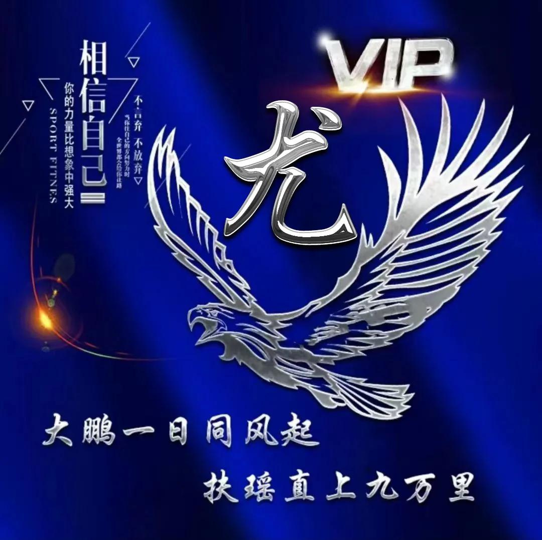 励志主题姓氏微信头像：大鹏一日同风起，扶摇直上九万里
