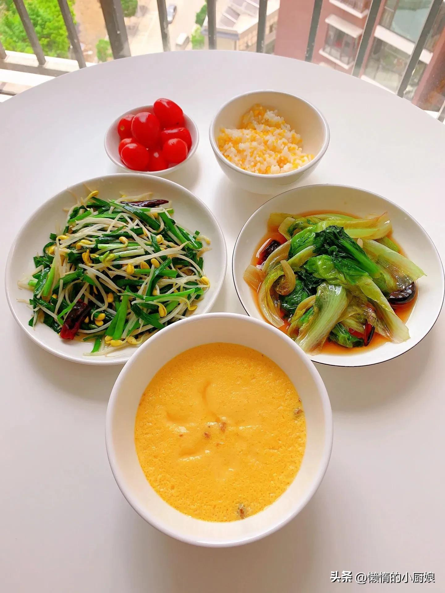 低卡素菜家常菜的做法,适合夏天吃的低卡家常菜