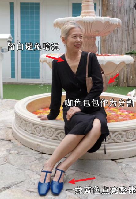 62岁奶奶不穿老人装,51岁不染发的奶奶