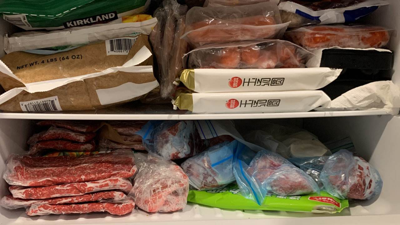 有了上海的前车之鉴，北京女孩晒出9种囤货类别，吃上1月不成问题