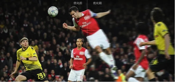 投影仪看足球比赛,投影仪看球赛