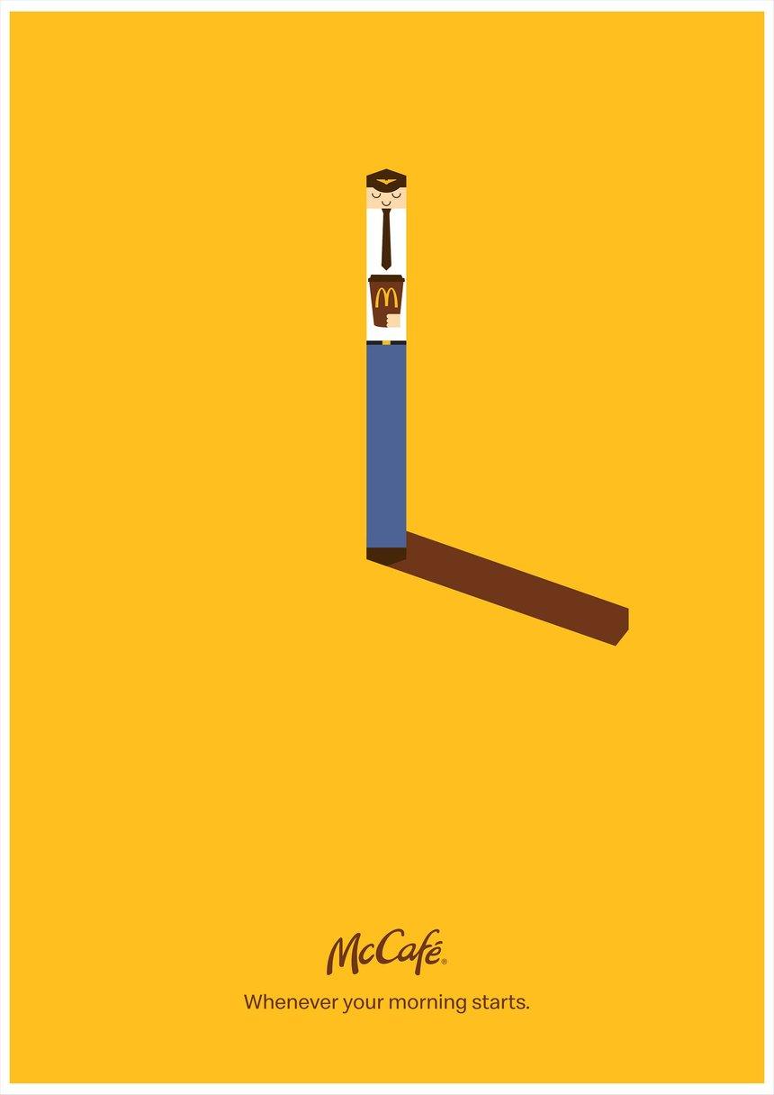 麦当劳新品汉堡海报,麦当劳最新夏日海报分析