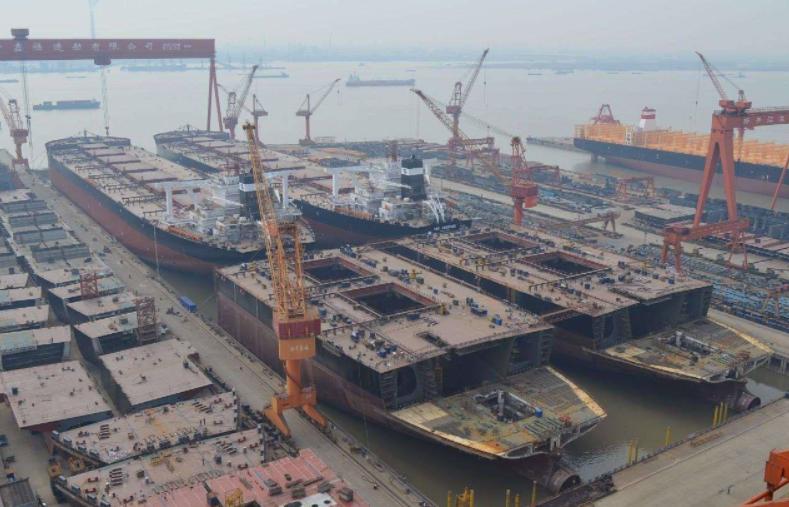 世界最大吨位油轮排名,中国最大吨位的货轮