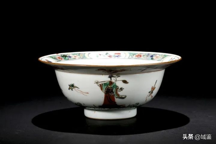 釉上五彩,釉上五彩富贵花