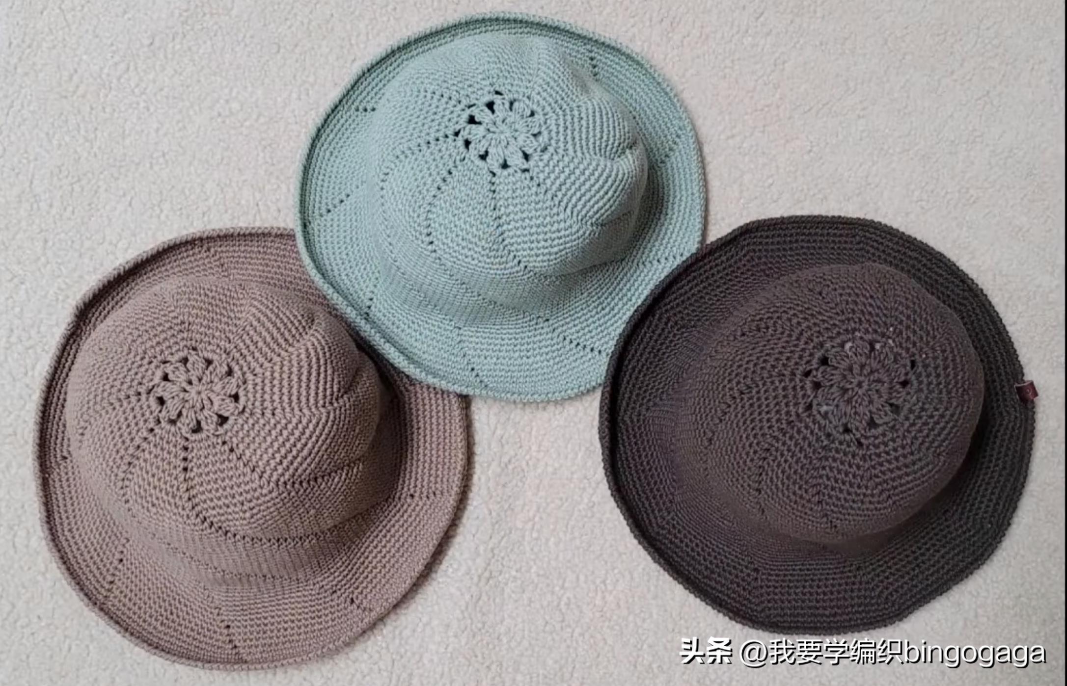 大帽檐空顶遮阳帽教程,遮阳帽简单画法