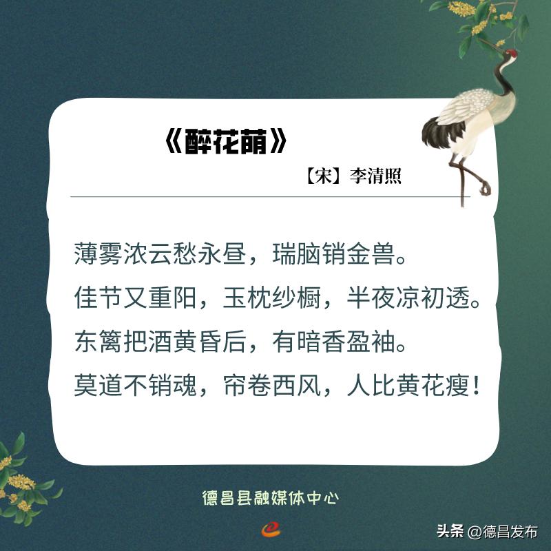 网络中国节·重阳|古诗词里的重阳节习俗​