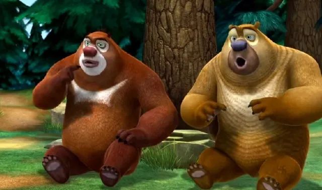 动物园的熊大熊二打架了,熊大与熊二打架完整一集