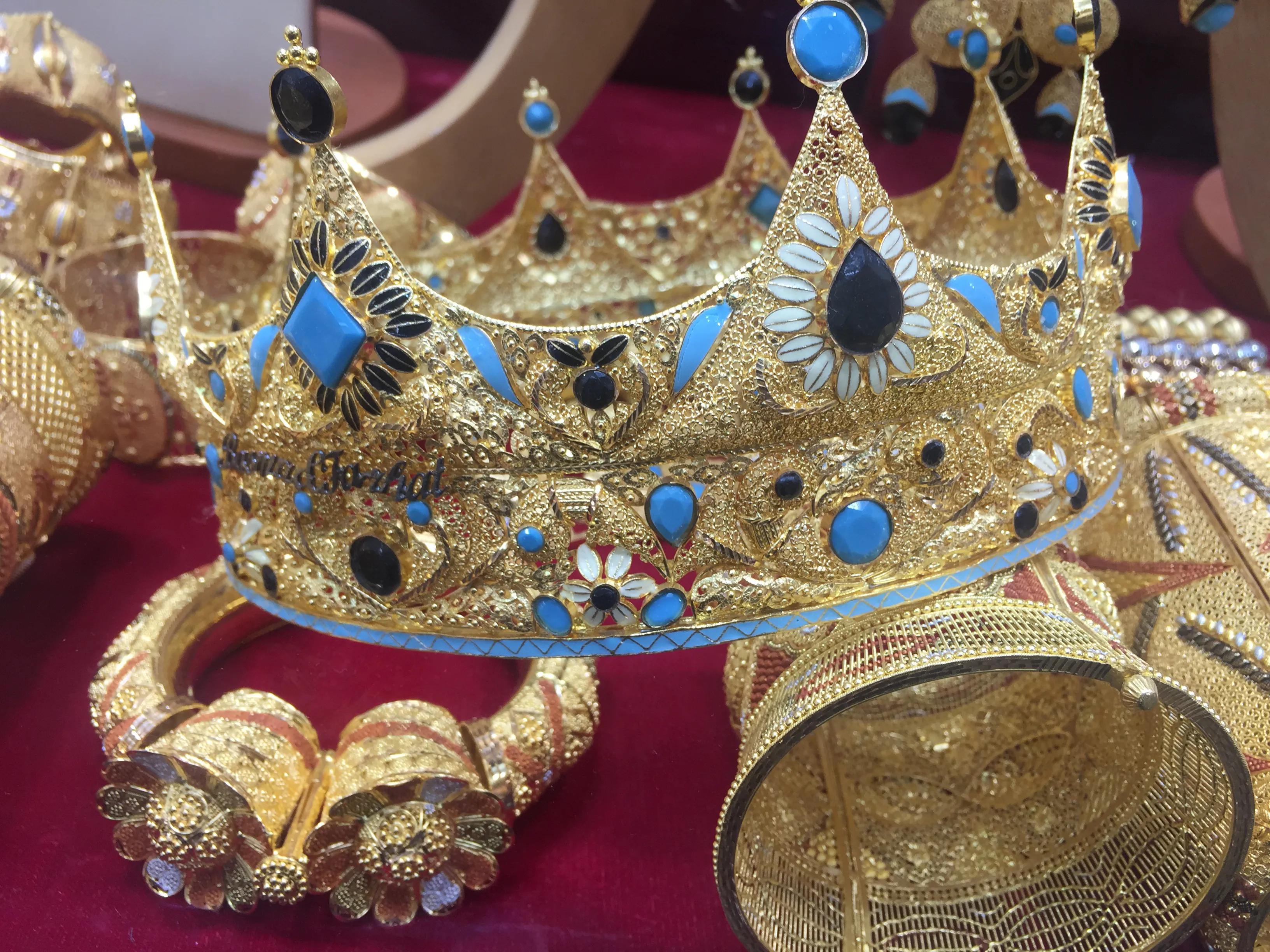 迪拜土豪男士金戒指,探秘最大的黄金市场