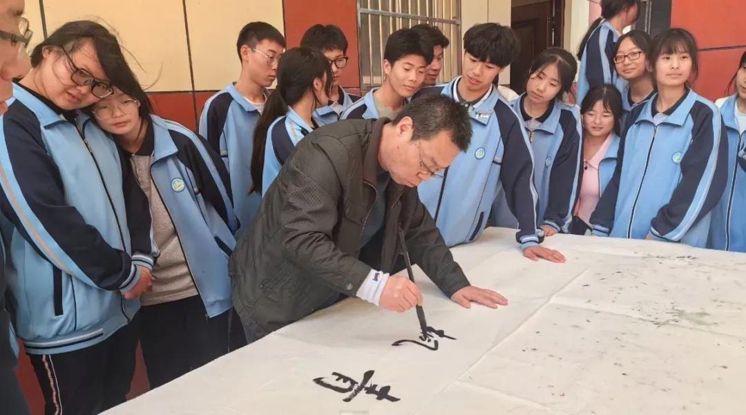 合阳二中书画展,合阳中学书画展