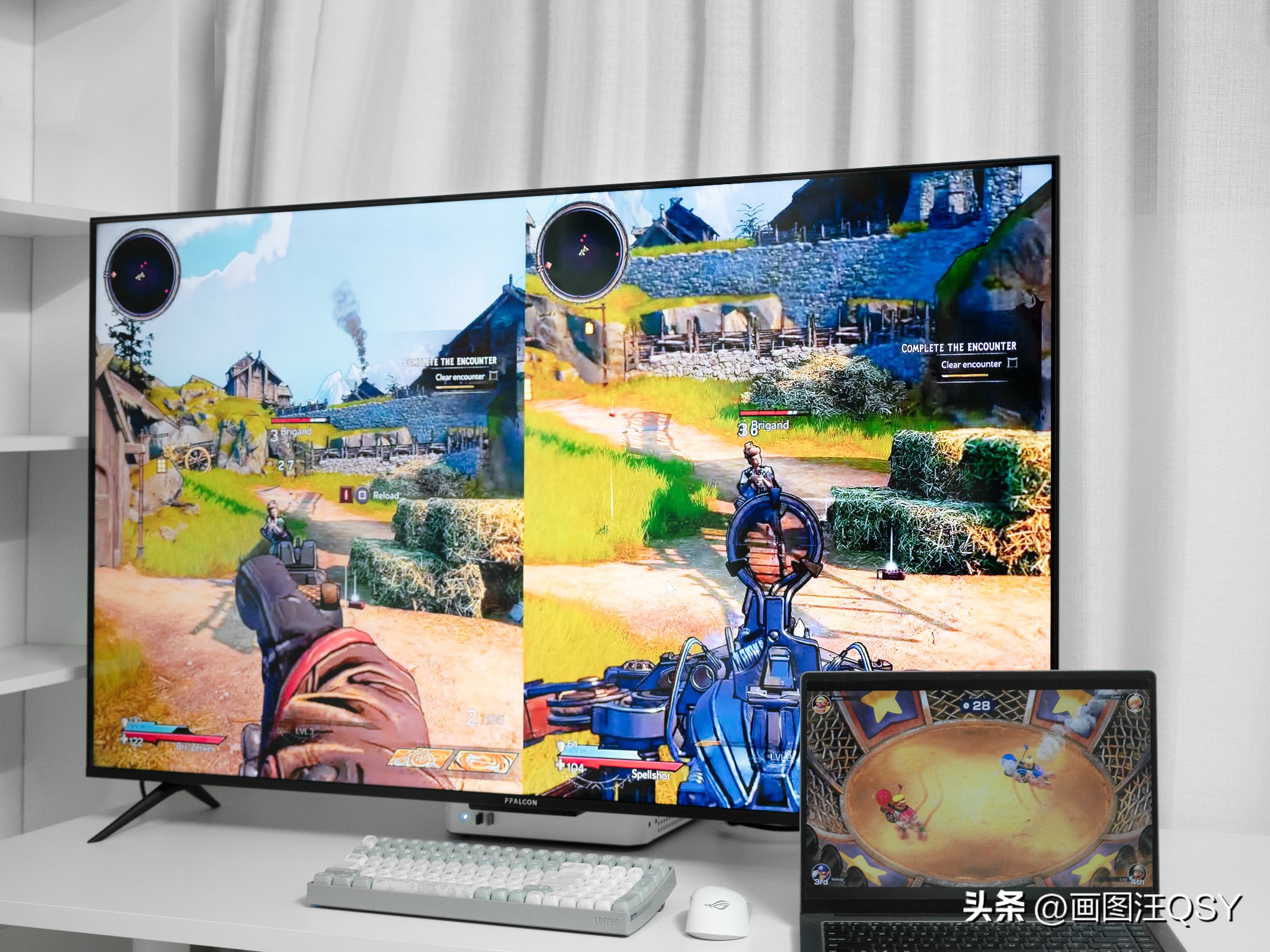 不到3000入手55英寸4K高刷雷鸟鹤6Pro电视，附Win双人游戏攻略