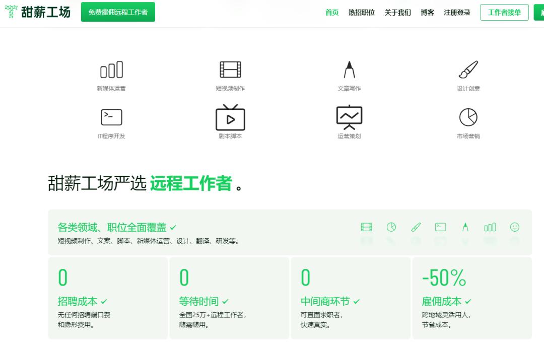 自由工作的平台有哪些,适合个人的自由职业平台